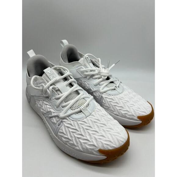 Under Armour Project Rock 6 White Training Shoe 3026534-100 Men\'s Size 12 main image 6